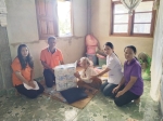 ศูนย์พัฒนาและฟื้นฟูคุณภาพชีวิตผู้สูงอายุและคนพิการตำบลหัวเสือ ร่วมกับ อบต.หัวเสือ และ รพ.สต.บ้านหัวเสือ มอบแพมเพิสให้กับผู้ป่วยติดเตียง ในพื้นที่ตำบลหัวเสือ